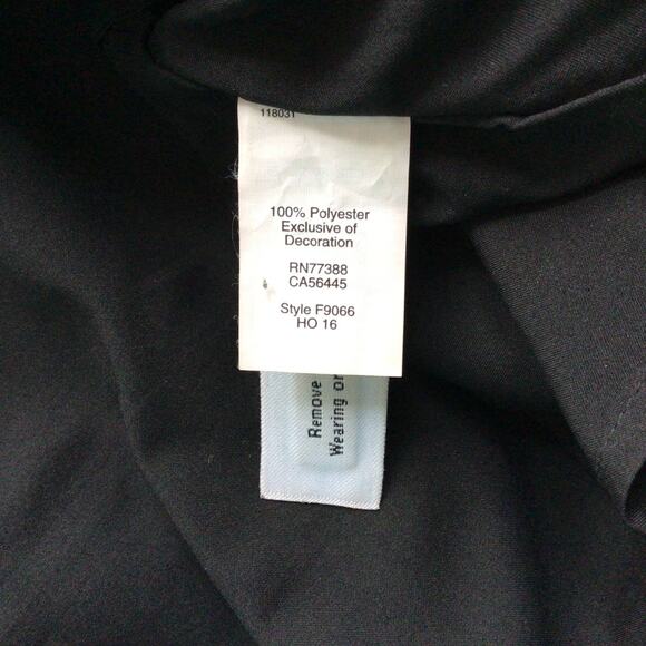 Madewell Black Embellished Mini Skirt Sz 8 - Picture 7 of 7